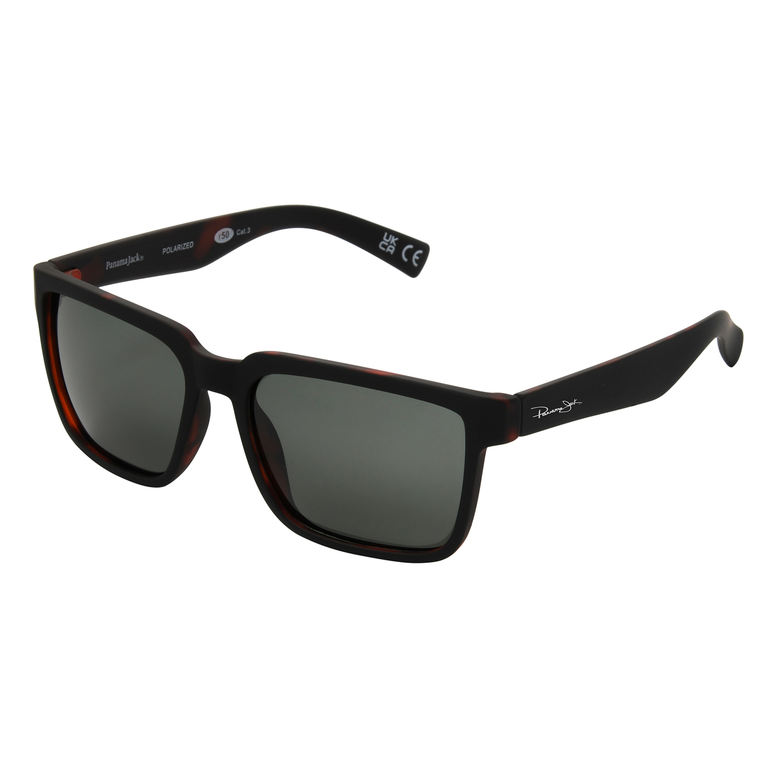 Black and white Tort polarized Unfaithful Tort Female Cat-Eye Sunglasses | Le Specs main image 2