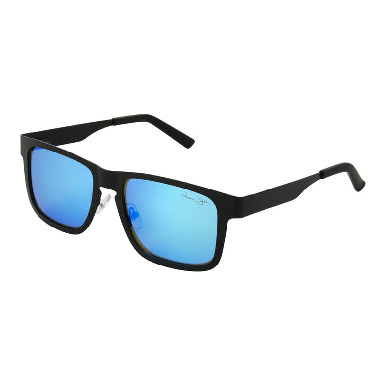 Panama Jack Premium Polarized Classic Blue Mirror Sunglasses, 100% UVA-UVB  Lens Protection, Scratch & Impact Resistant