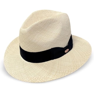 Panama Jack Men’s Safari Straw Hat, Lightweight and Breathable Sun Hats for Men, Large, Beige