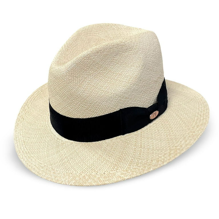 Panama Jack Premium Safari Straw Hat - Handwoven, Lightweight