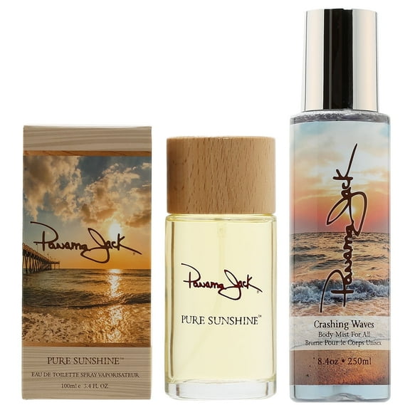 Panama Jack Pure Sunshine Eau De Toilette, Perfume for Women, 3.4 Oz and 8.4 Oz