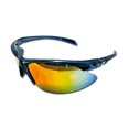 thumbnail image 1 of Panama Jack Semi-Rimless Sport Wrap Sunglasses (Blue), 1 of 2