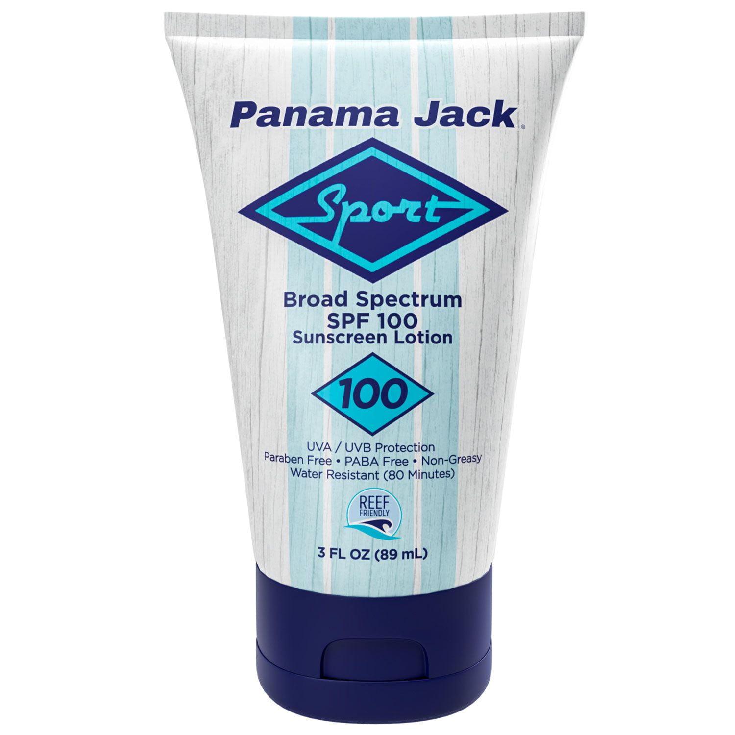 Panama Jack Sport Sunscreen Lotion SPF 100, Broad Spectrum UVA/UVB