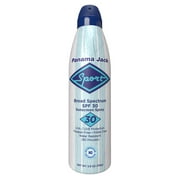 Panama Jack Sport Sunscreen Spray - SPF 30, Broad Spectrum UVA/UVB Protection, PABA, Paraben, Gluten & Cruelty Free, Water Resistant 80 Minutes, 5.5 OZ Pack of 1