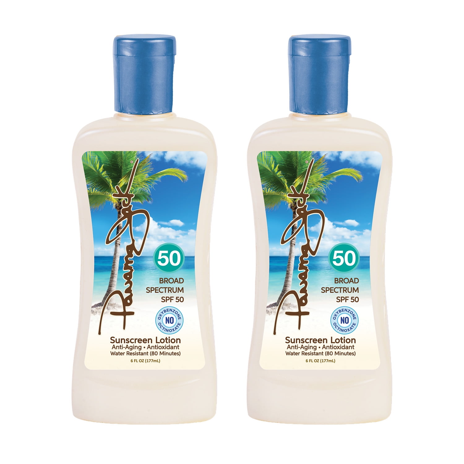 Panama Jack Sunscreen Suntan Lotion SPF 50, Broad Spectrum UVA/UVB