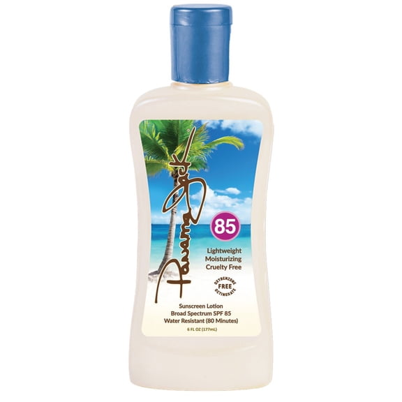 Panama Jack Sunscreen Suntan Lotion - SPF 85, Broad Spectrum UVA/UVB Protection, PABA, Paraben, Gluten & Cruelty Free, 6 FL OZ