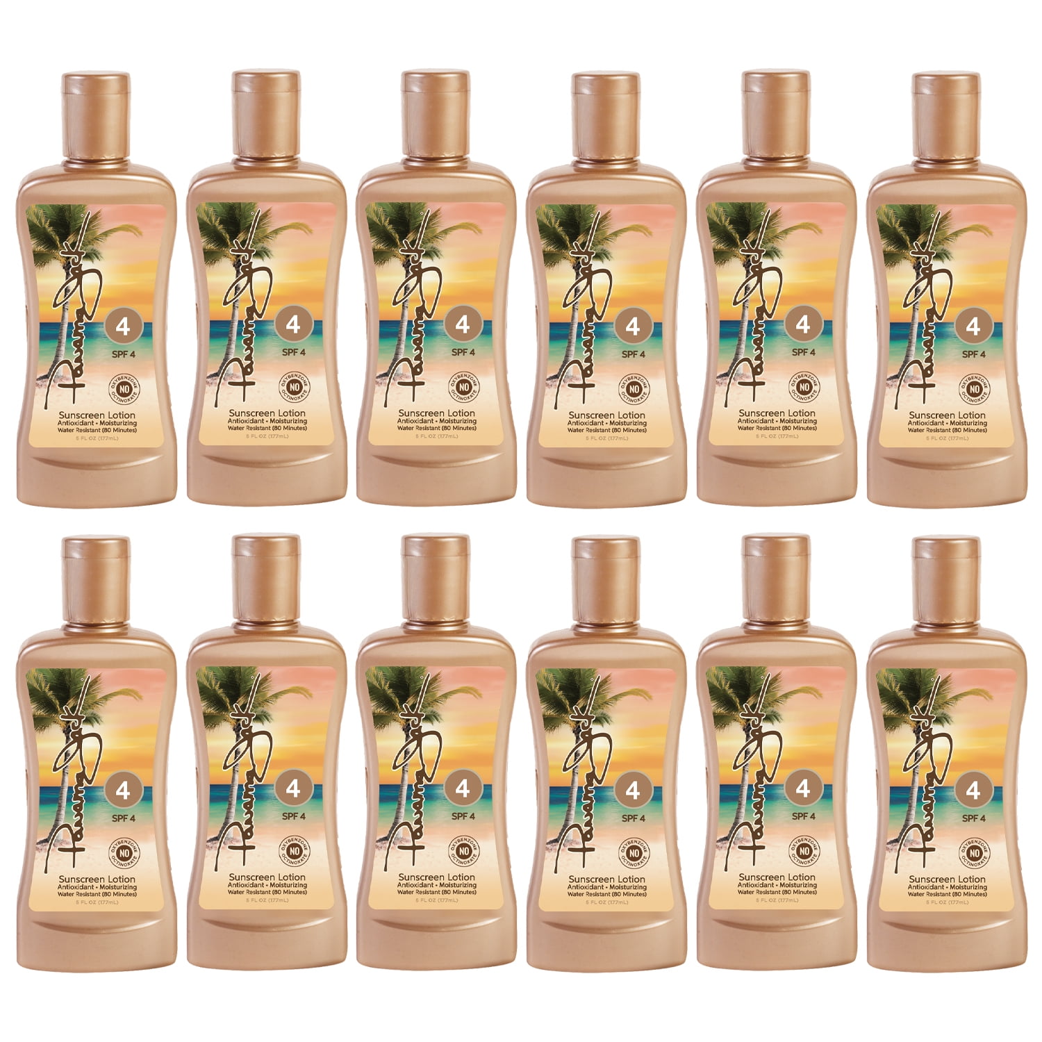 Panama Jack Sunscreen Tanning Lotion SPF 4, PABA, Paraben, Gluten