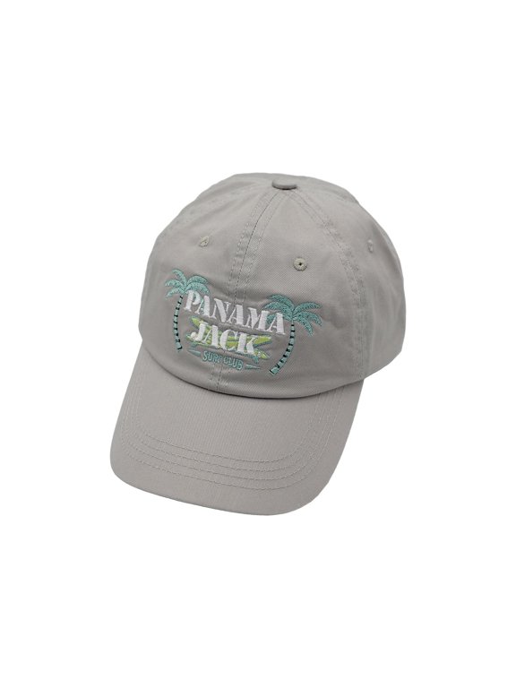 Surf Club Baseball Cap, Adjustable Closure, Packable, Lightweight, 3" Brim Putty