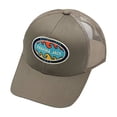 thumbnail image 1 of Panama Jack Tidal Wave Mesh Baseball Cap, Adjustable Snap Back Closure, Packable, Lightweight, 3" Brim Khaki, 1 of 2