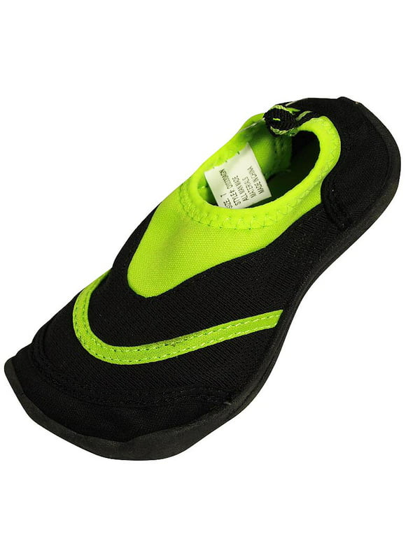 Panama Jack Toddler Boys Water Shoes Child Male Aqua Socks Black Lime 8