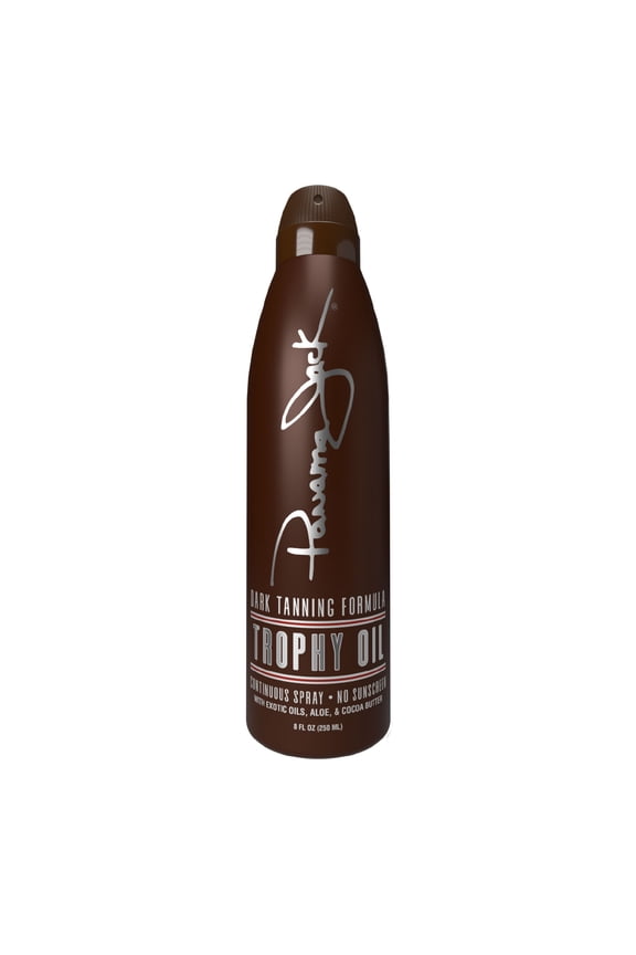 Trophy Suntan Oil - Contains No Sunscreen Protection (0 SPF), Light Formula with Exotic Oils, Aloe and Cocoa Butter, Tropical Fragrance, 5.5 OZ (Pack of 1)