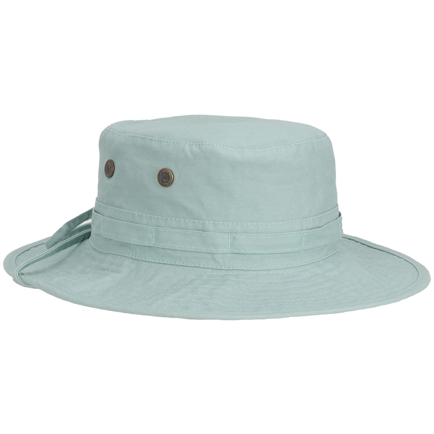 Panama Jack Women's Bucket Hat - Palm Print Underbrim, Packable