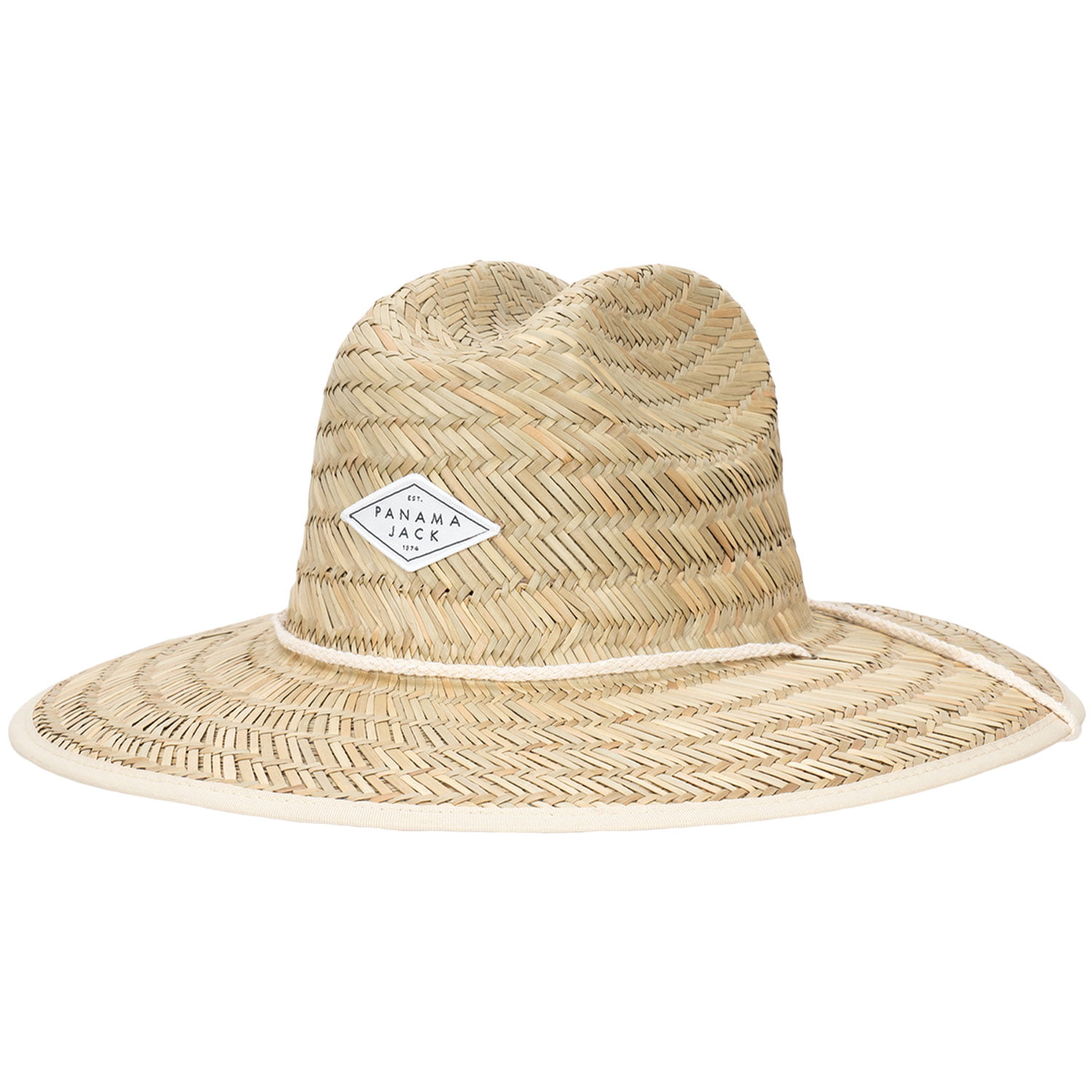 Panama Jack Women's Sun Hat - Lifeguard, Hand Woven Straw
