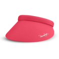 thumbnail image 1 of Panama Jack Women's Microfiber Sun Visor, Packable and Lightweight Hats for Women, Fuschia, One Size, 1 of 6