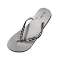 thumbnail image 1 of Panama Jack Womens Flip Flops Adult Female Thong Sandals Silver, 1 of 2