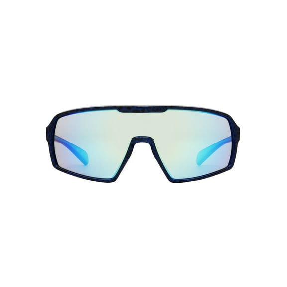Panama Jack x Foster Grant Blue Wrap-Around Unisex Sunglasses