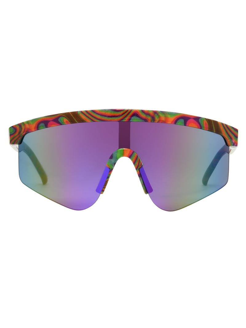 Panama Jack® x Foster Grant® Rainbow Shield Men's Sunglasses