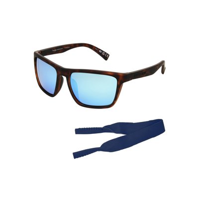 Panama Jack® x Foster Grant® Tortoiseshell Rectangle Men's Sunglasses with Cord