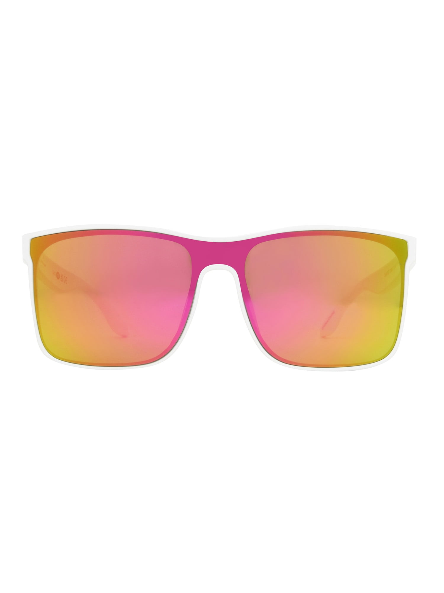Panama Jack x Foster Grant Clear Full-Rim Men's Sunglasses Green