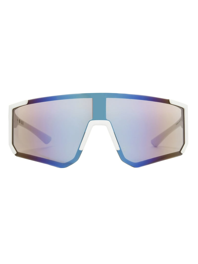Panama Jack® x Foster Grant® White Shield Unisex Sunglasses