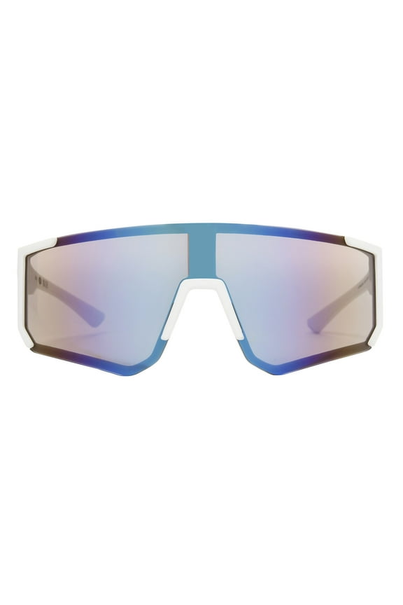 Panama Jack® x Foster Grant® White Shield Unisex Sunglasses