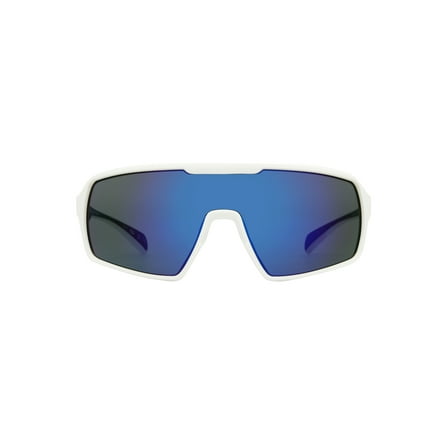 Panama Jack x Foster Grant White Wrap-Around Unisex Sunglasses