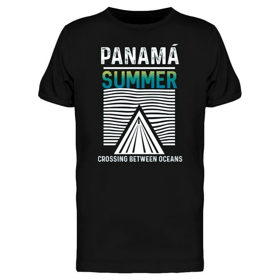 Panama Summer City Graphic T-Shirt Men -Image by Shutterstock, Male Medium