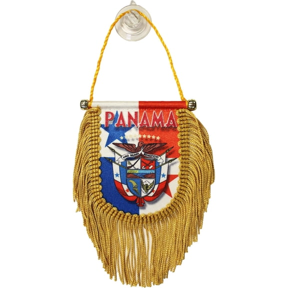 Panama Window Hanging Flag (Shield)