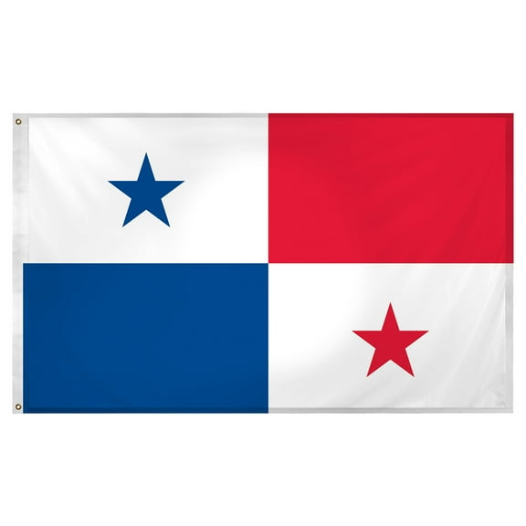 Panama flag 3ft x 5ft Super Knit Polyester