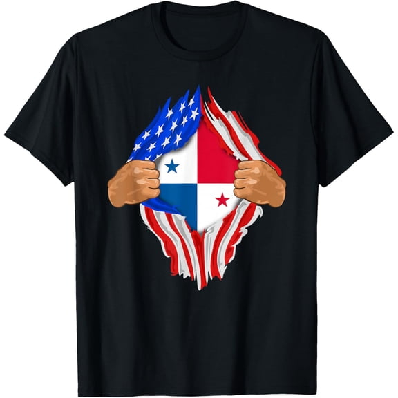 Panamanian Blood Inside Me T-Shirt | Panama Flag Gift T-Shirt