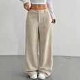 thumbnail image 1 of Panan Women's High Waisted Corduroy Wide Leg Pants with Front Patch Pockets Casual Loose Fit Trousers Ideal for Everyday Wear or Retro Inspired Outfits, 1 of 7