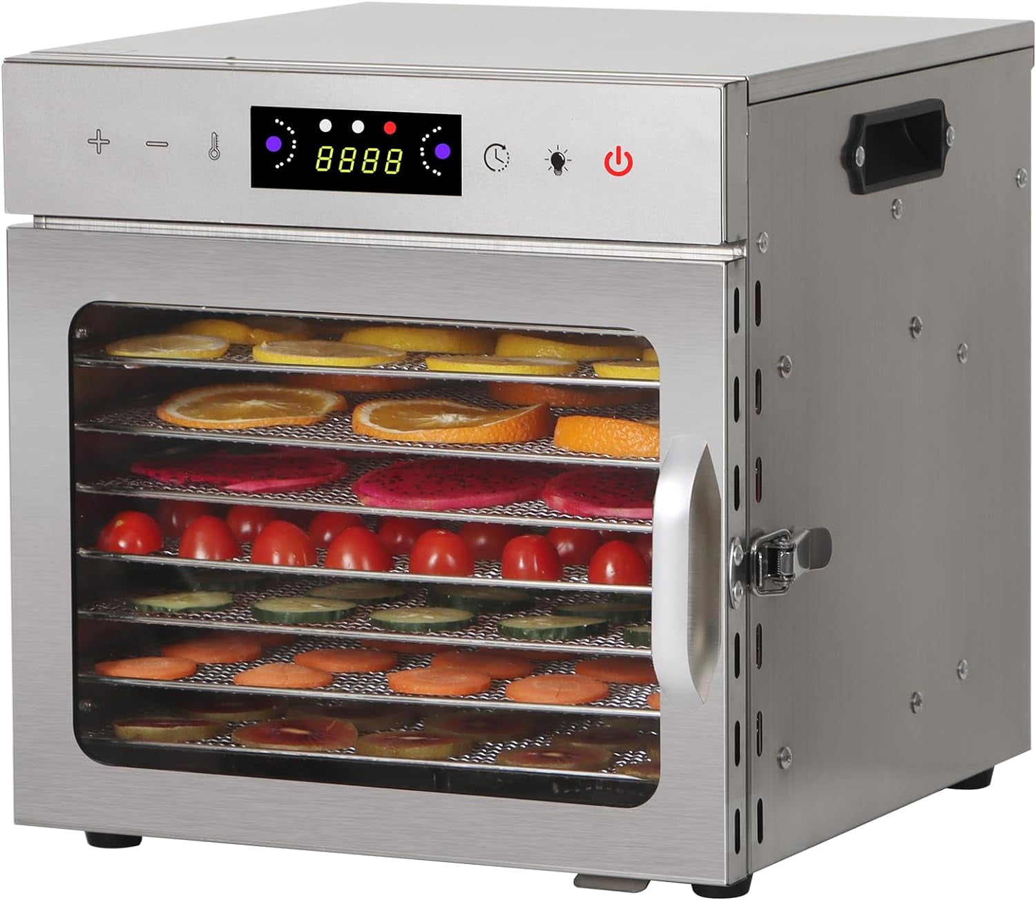FOHERE Dehydrator, Dehydrators (35-70°C) Temperature Adjustable