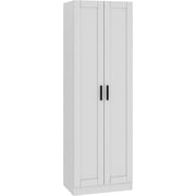 Panana Wooden Storage Cabinet  Collection Food Pantry Cabinet Narrow Cabinet with 2 Doors