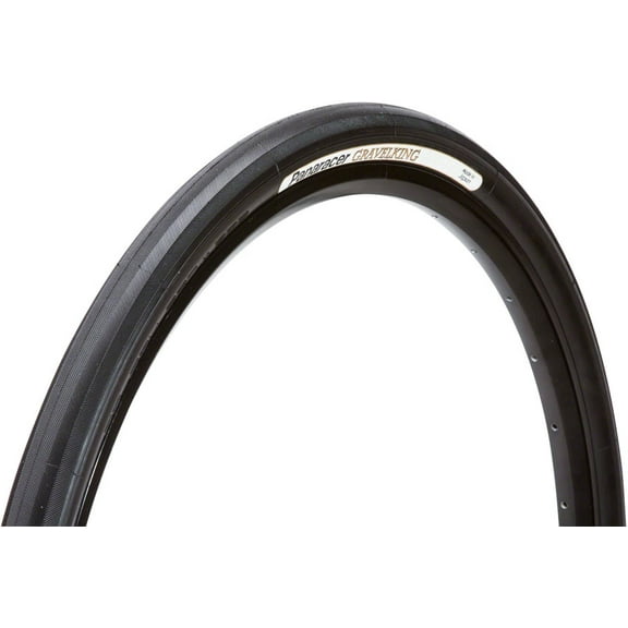 Panaracer GravelKing Slick Tire - 700 x 43, Tubeless, Folding, Black
