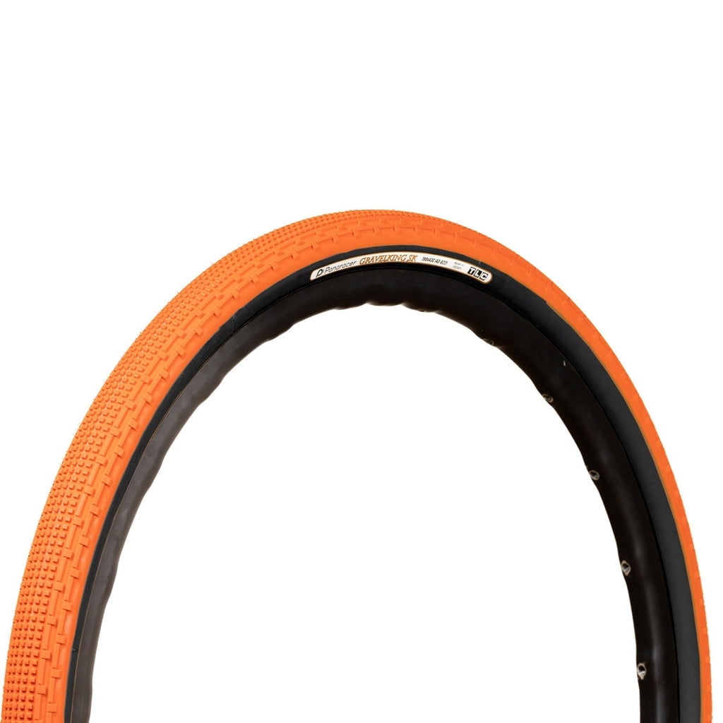 Panaracer GravelKing SK Tire - 700 x 45 Tubeless Folding Black/Brown