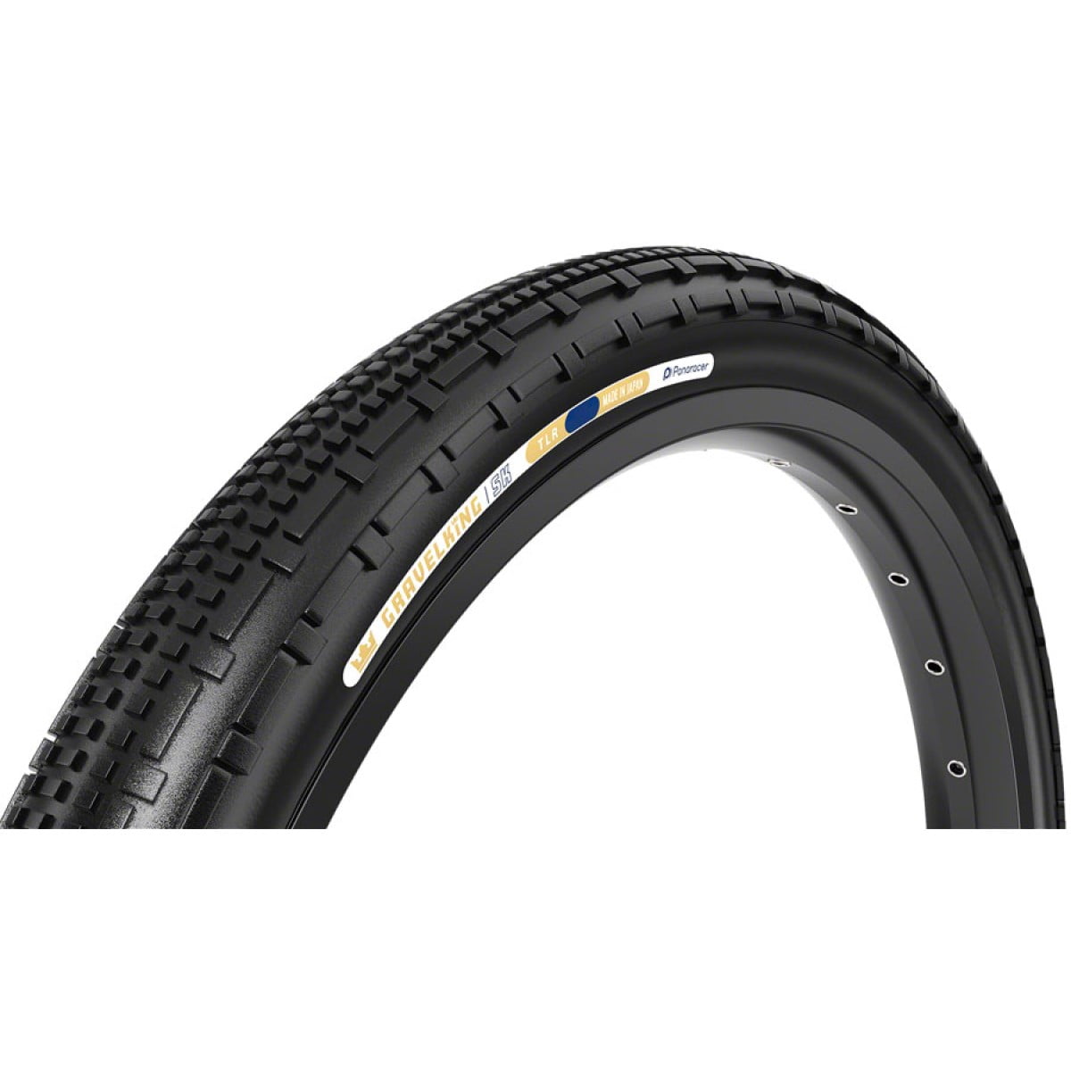 Panaracer Gravelking SS Vouwband - Semi-Slick | TLR - 30-622 | zwart