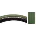 thumbnail image 1 of Panaracer GravelKing Slick 700x38 Tubeless Folding Tire Military Green/Black, 1 of 1