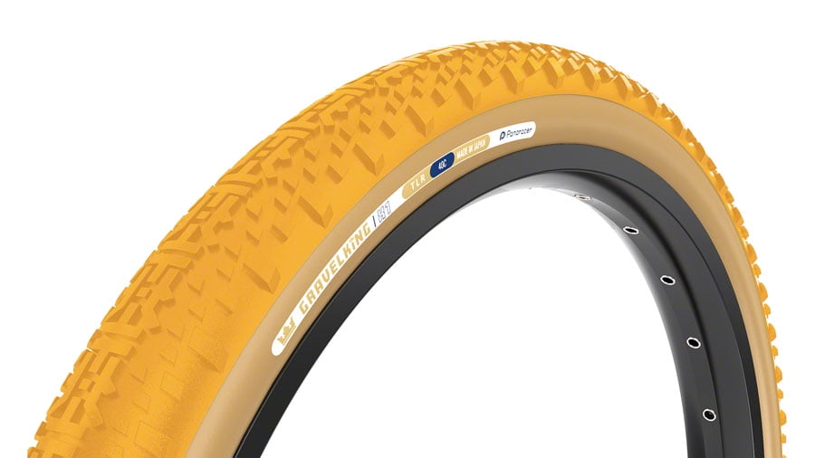 Panaracer GravelKing X1 Tire - 700 x 40, Tubeless, Folding, Honey