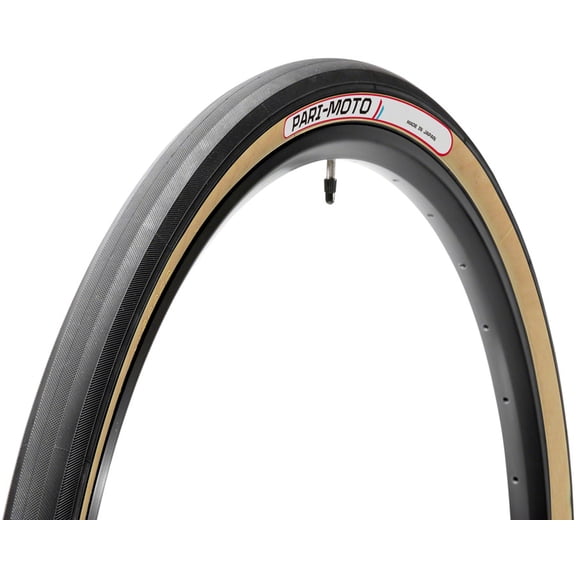 Panaracer Pari-Moto Tire - 650b x 48, Clincher, Folding, Black/Amber