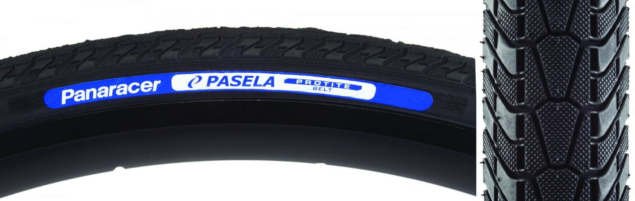 Panaracer T-Serv ProTite Reflective Bike Tire - 700x25mm Folding Bead For Urban & Gravel Riding