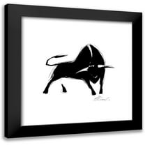 Panasenko, Inna 12x12 Black Modern Framed Museum Art Print Titled - La corrida II