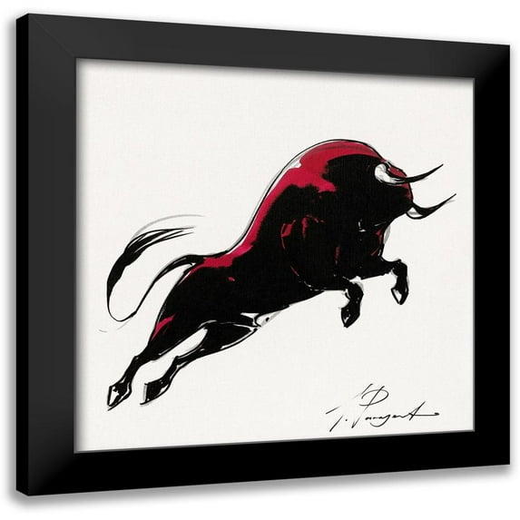 Panasenko, Inna 15x15 Black Modern Framed Museum Art Print Titled - Veronica XX