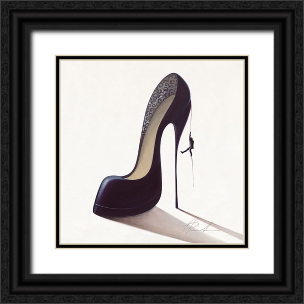 Panasenko, Inna 15x15 Black Ornate Wood Framed with Double Matting ...