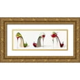 thumbnail image 1 of Panasenko, Inna 18x9 Gold Ornate Wood Framed with Double Matting Museum Art Print Titled - Scarpe da Cocktail, 1 of 4