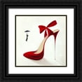 thumbnail image 1 of Panasenko, Inna 20x20 Black Ornate Wood Framed with Double Matting Museum Art Print Titled - Highheels - Obsession, 1 of 4