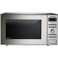 thumbnail image 1 of Panasonic 0.8 Cu Ft. 950W Stainless Compact Countertop Microwave Oven, 1 of 2