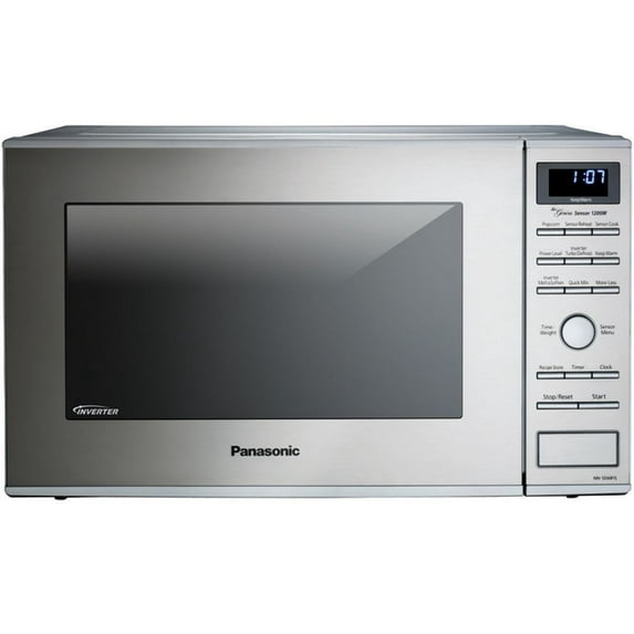 Panasonic 1.2 Cu. Ft. Built-In/Countertop Microwave Oven with Inverter Technology?, Stainless Steel