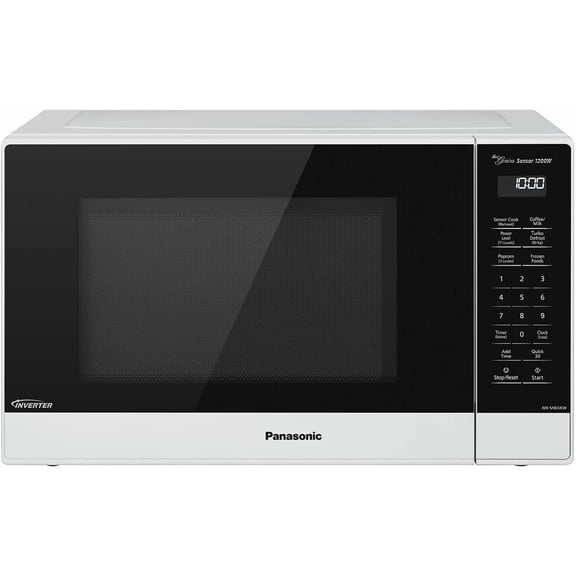 Panasonic 1.2 cu.ft. Countertop Microwave Ovens in Stainless Steel