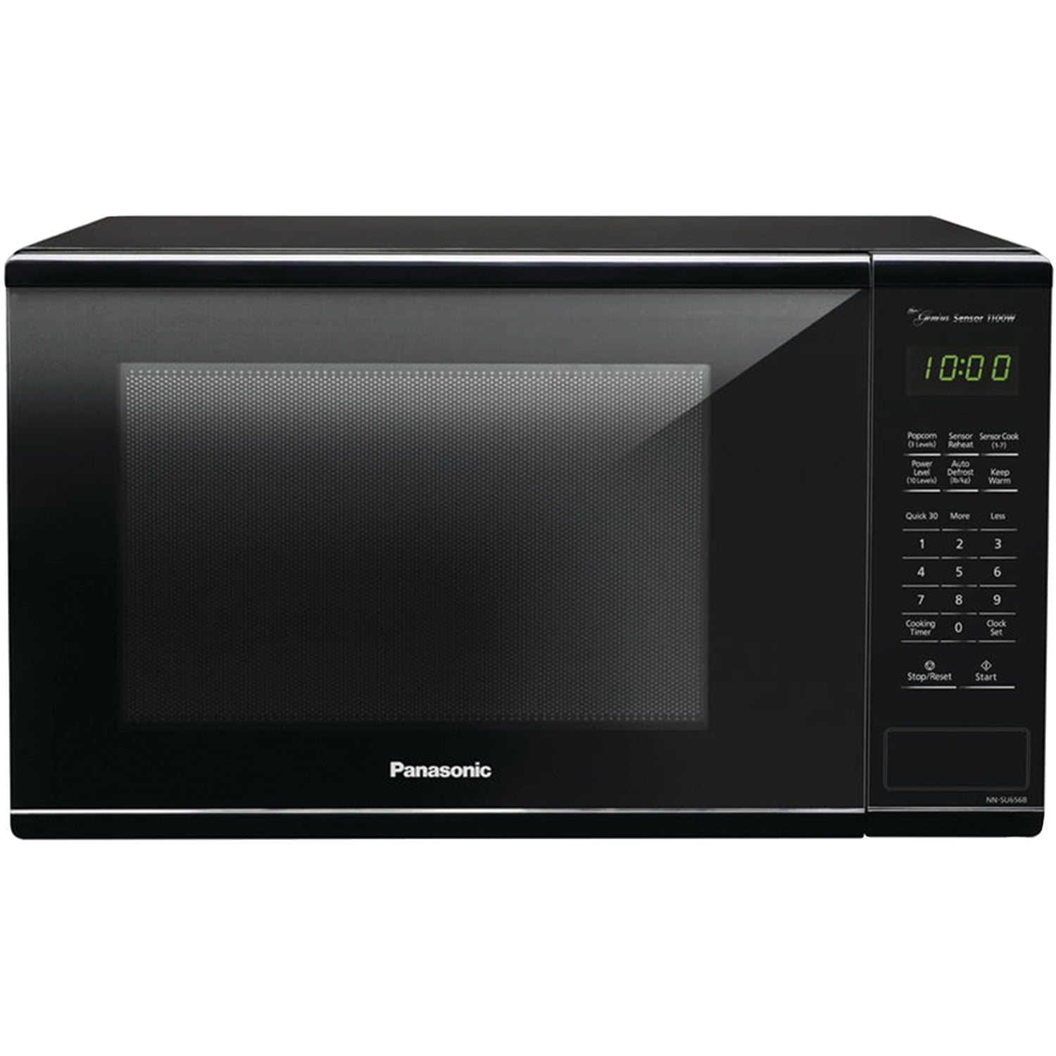 Panasonic 1.3 Cubic-ft, 1,100-Watt Microwave (Black), NN-SU656BPT