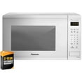 thumbnail image 1 of Panasonic 1.3 cu ft Countertop Microwave Oven in Silver, 1 of 3